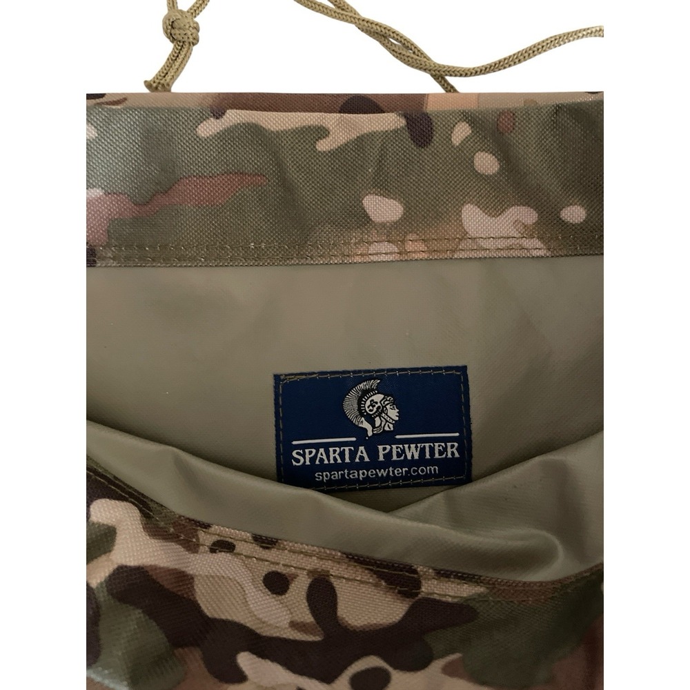 Army ROTC Southern Strike Battalion String Backpack‎ 16"x 13" Camo - Picture 6 of 6